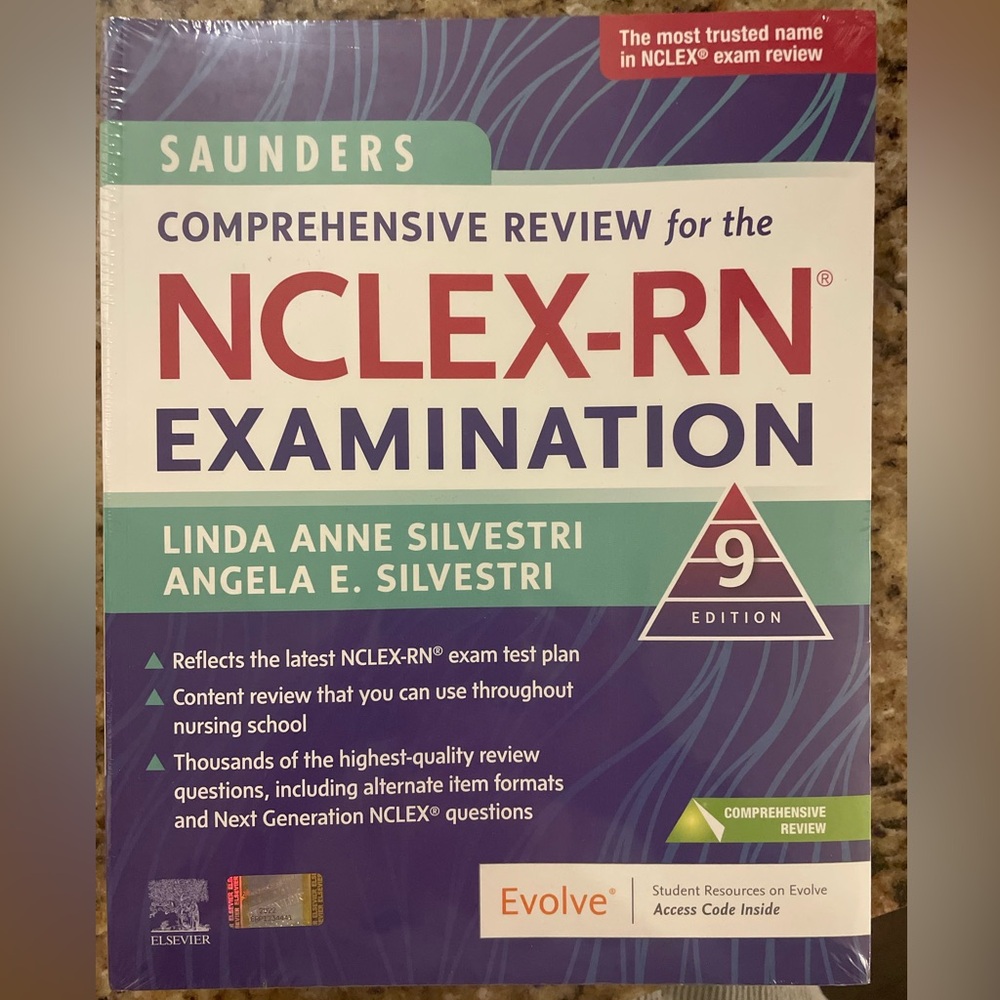 BRAND NEW NCLEX COMPREHENSIVE REVIEW BOOK